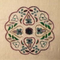 broderie perles paillettes